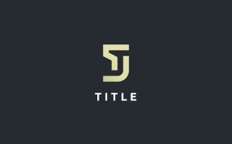 Luxury Iconic TJ JT Golden Monogram Logo