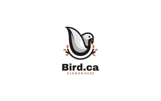 Nature Bird Mascot Logo Style