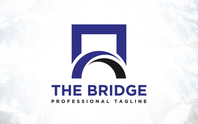 The Bridge Finance Business Logo Logo Template
