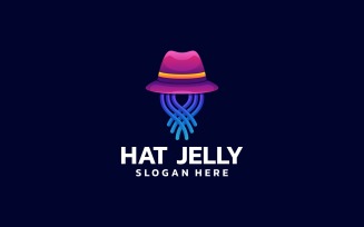 Hat Jelly Gradient Logo Style
