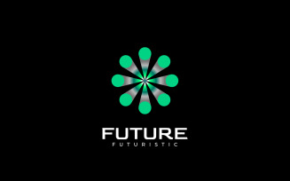 Green Dots Tech Connect Logo