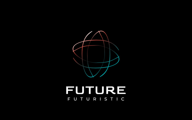Letter S Tech Line Future Logo Logo Template