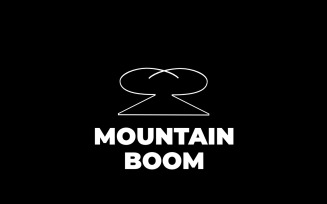 Mountain Boom Nature Logo