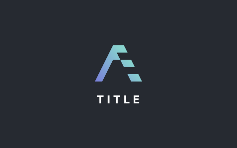Contemporary Iconic AE Tech Shade Logo Logo Template