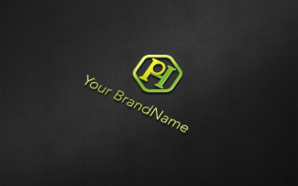 HP-or-PH- H P letter creative-logo-design-vector-template