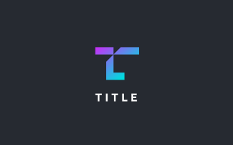 Sleek Iconic T Tech Shade Monogram Logo