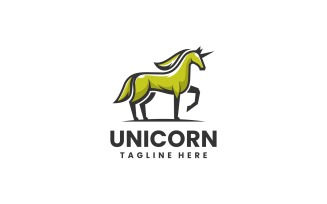 Unicorn Simple Mascot Logo