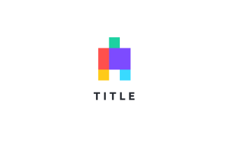 Sleek Iconic User Human Community Colorful Logo