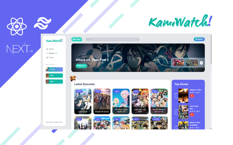 Anime - PSD Template for Anime Video Sharing Website 