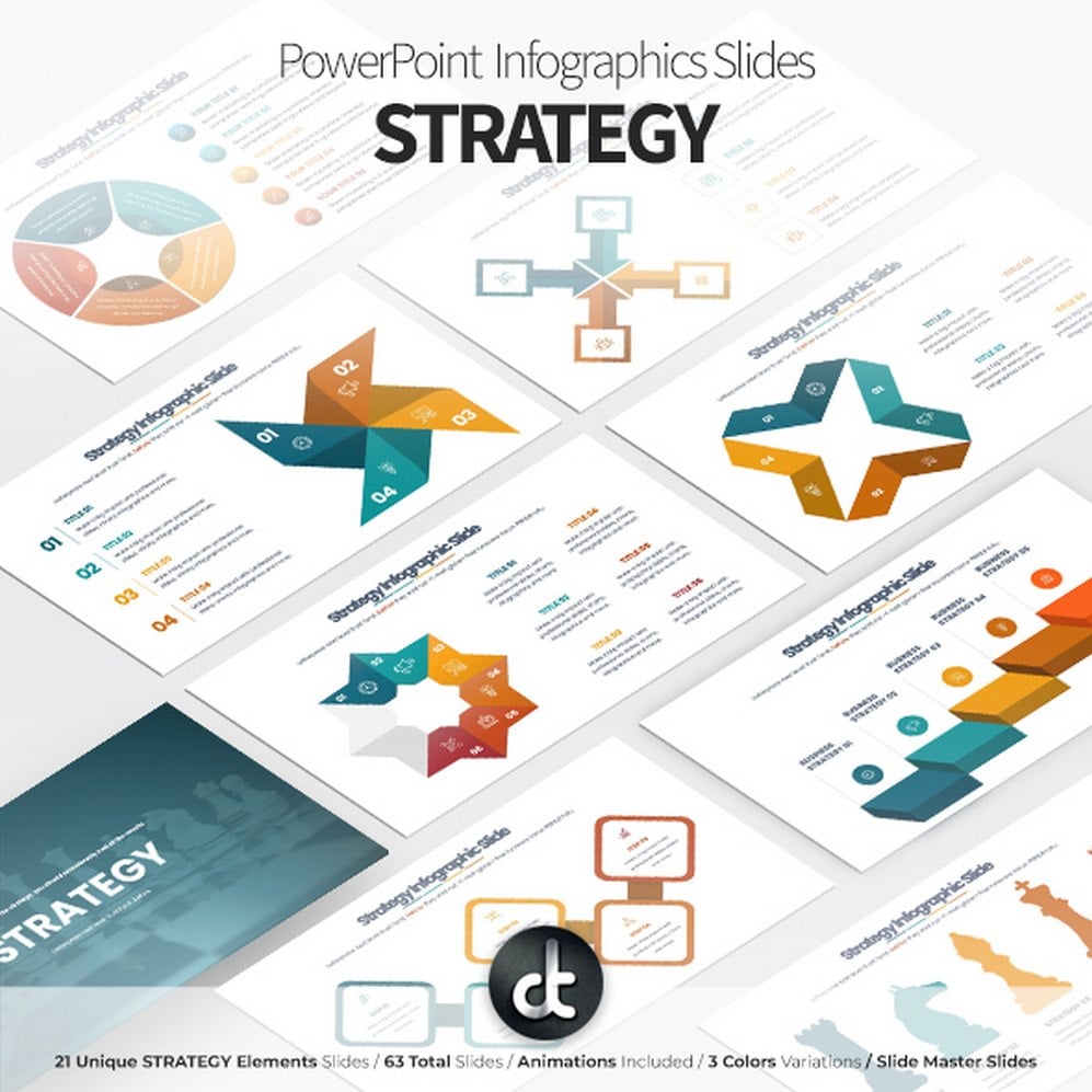 Template #241065 Steps Strategy Webdesign Template - Logo template Preview