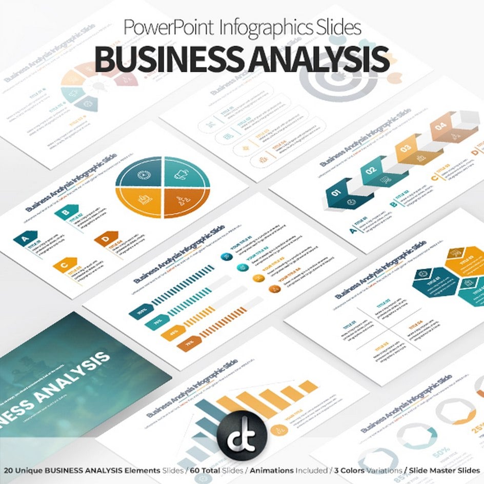 Template #241066 Analysis Arrows Webdesign Template - Logo template Preview