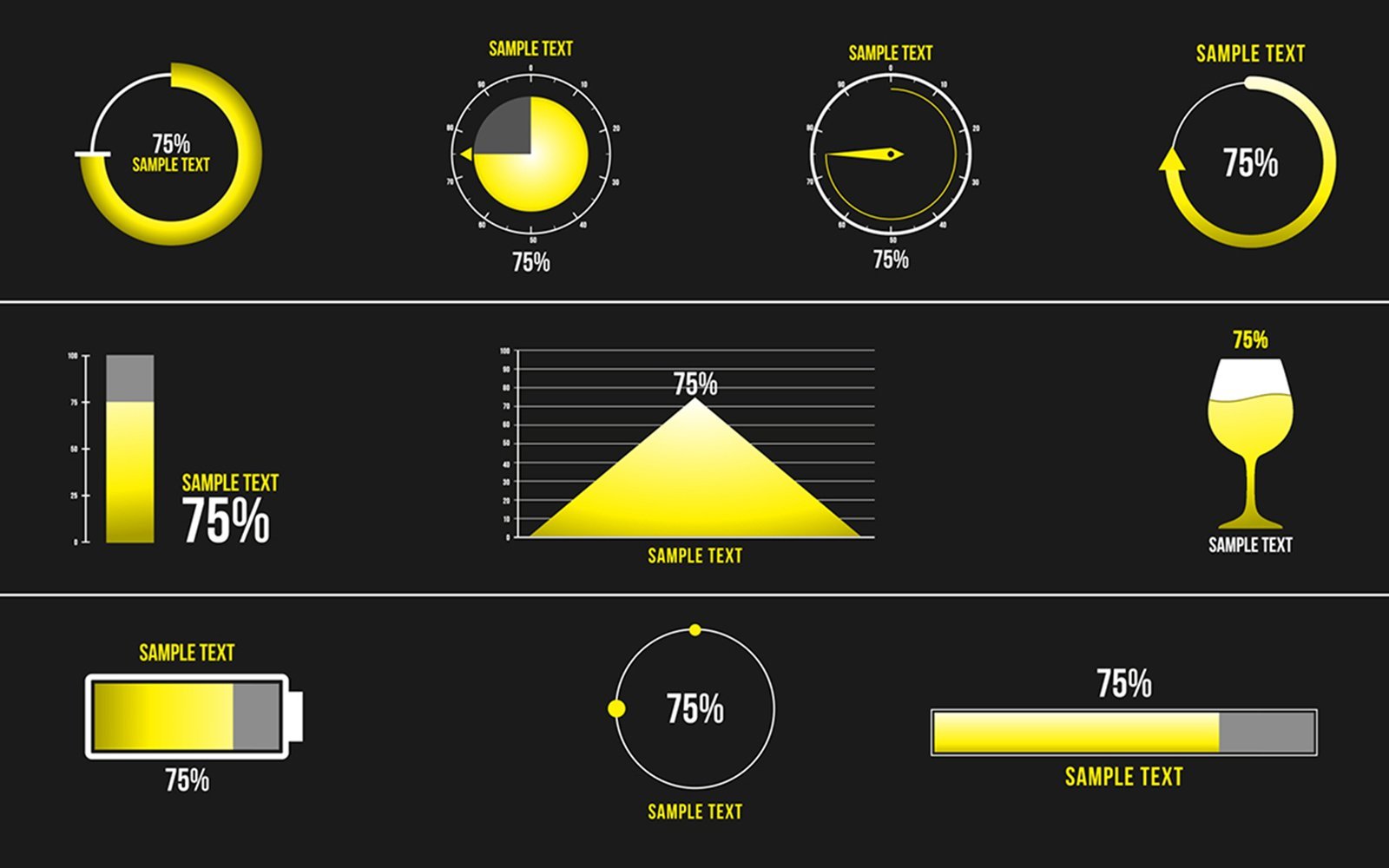 Kit Graphique #241095 Infographic Count Divers Modles Web - Logo template Preview