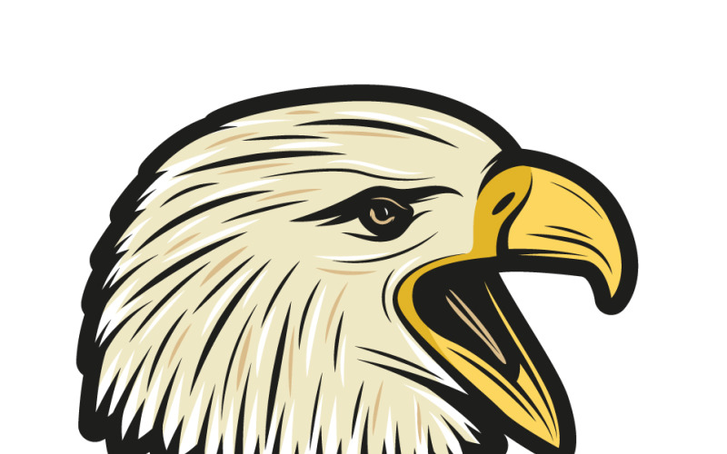 Eagle Logo For Brand Or Company Logo Template