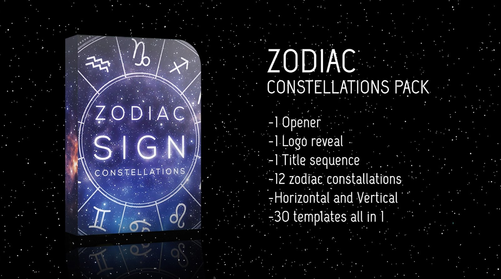 Kit Graphique #241299 Astrological Cinematic Divers Modles Web - Logo template Preview