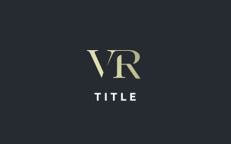 Luxury Lite VR Classic Monogram Logo