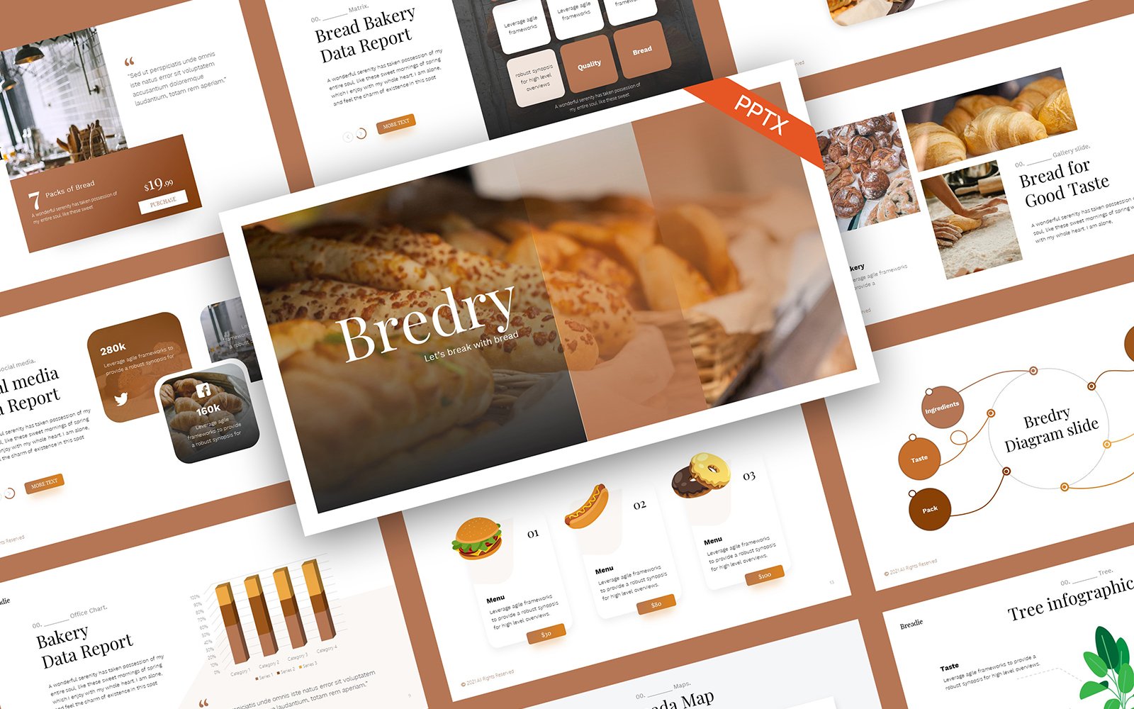 Template #241381 Bakery Bread Webdesign Template - Logo template Preview