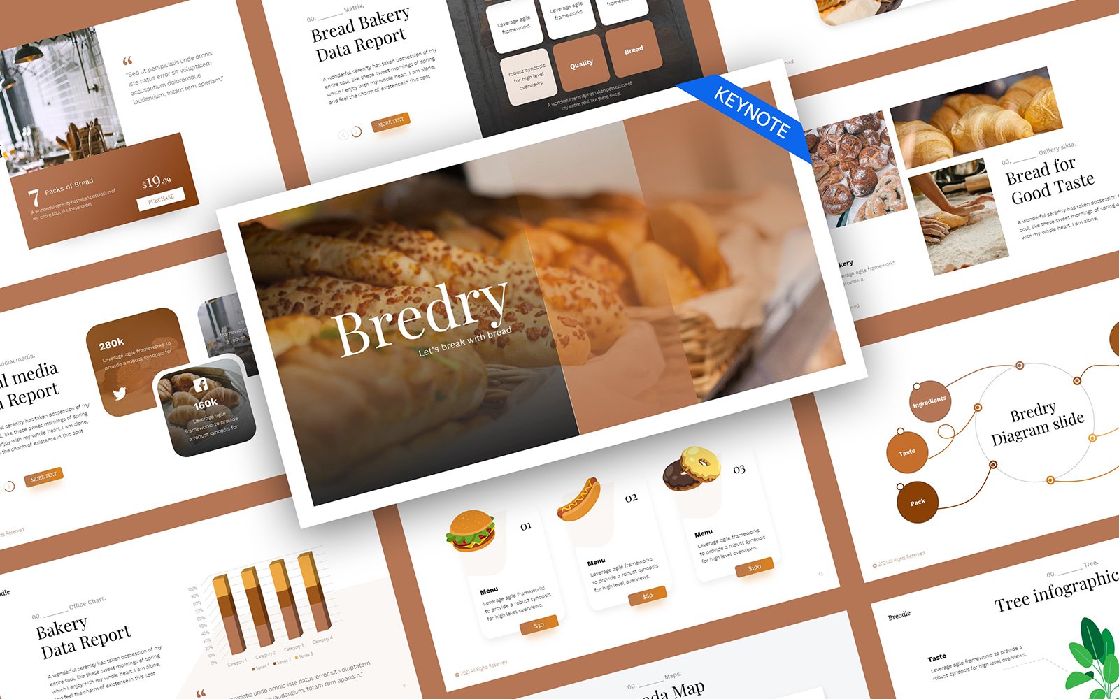 Template #241382 Bakery Bread Webdesign Template - Logo template Preview