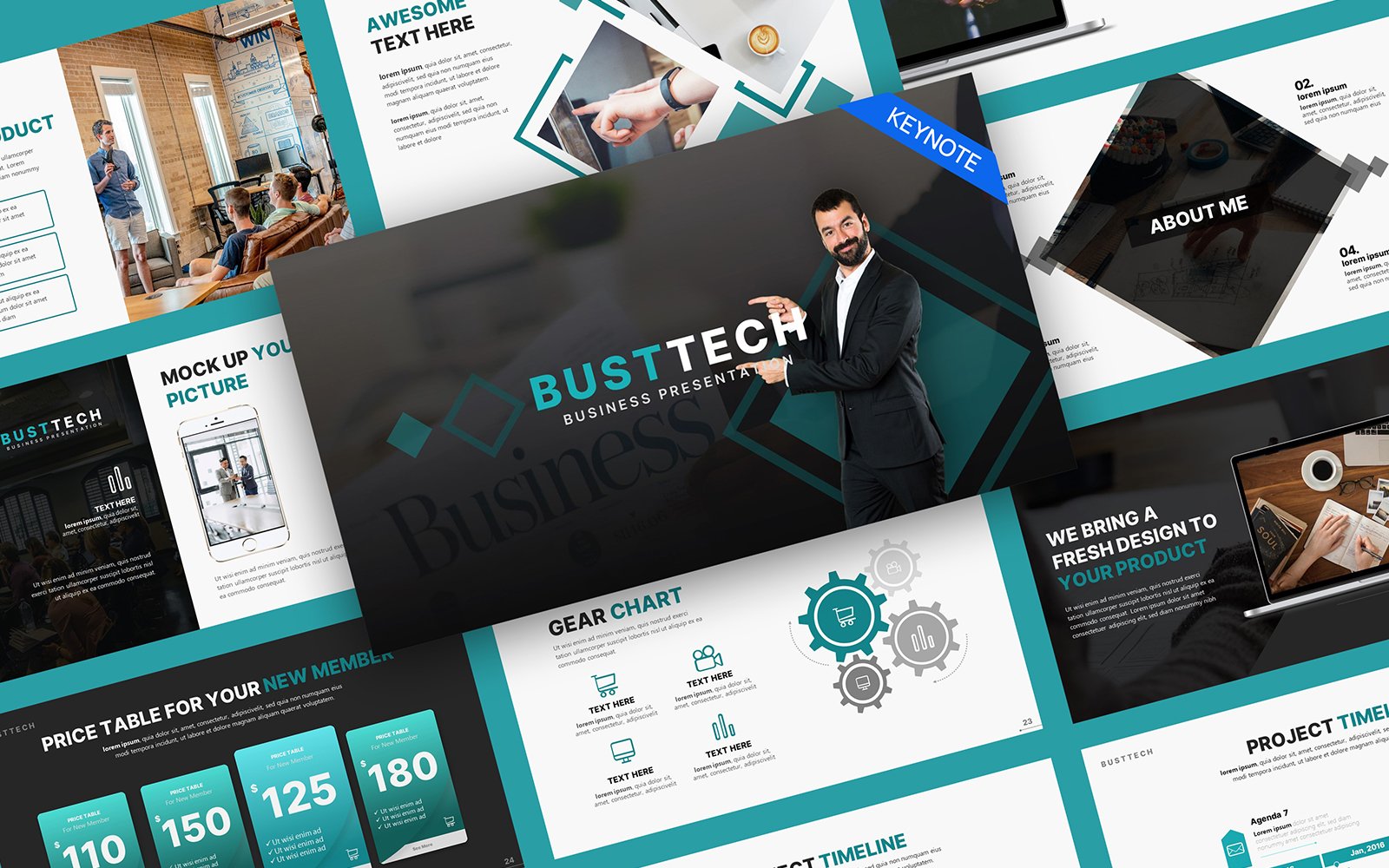 Template #241384 Business Plan Webdesign Template - Logo template Preview