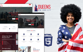 Queens New York Culture HTML5 Website Template