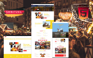 Shnitzel Germany Culture HTML5 Website Template