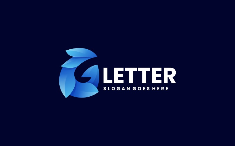 Letter G Color Gradient Logo Style Logo Template