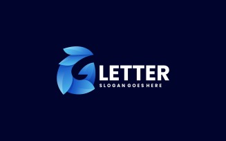 Letter G Color Gradient Logo Style