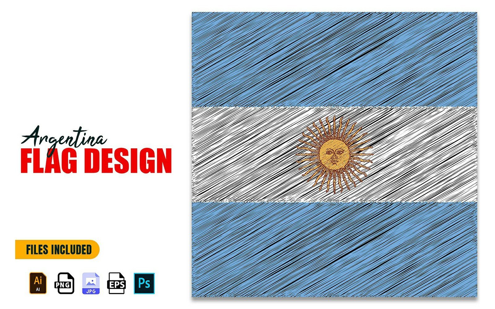 Kit Graphique #241626 Argentina Drapeau Divers Modles Web - Logo template Preview