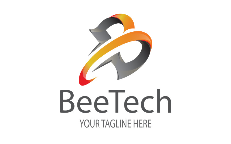 B Letter Technology B Letter Logo Logo Template