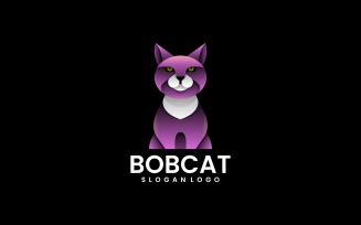 Bobcat Gradient Logo Style
