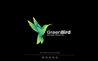Colibri Gradient Logo Template