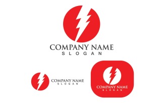 Thunderbolt Flash Logo And Symbol V10