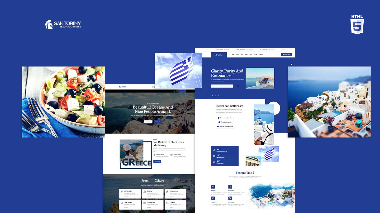 Kit Graphique #242012 Greece Simple Web Design - Logo template Preview