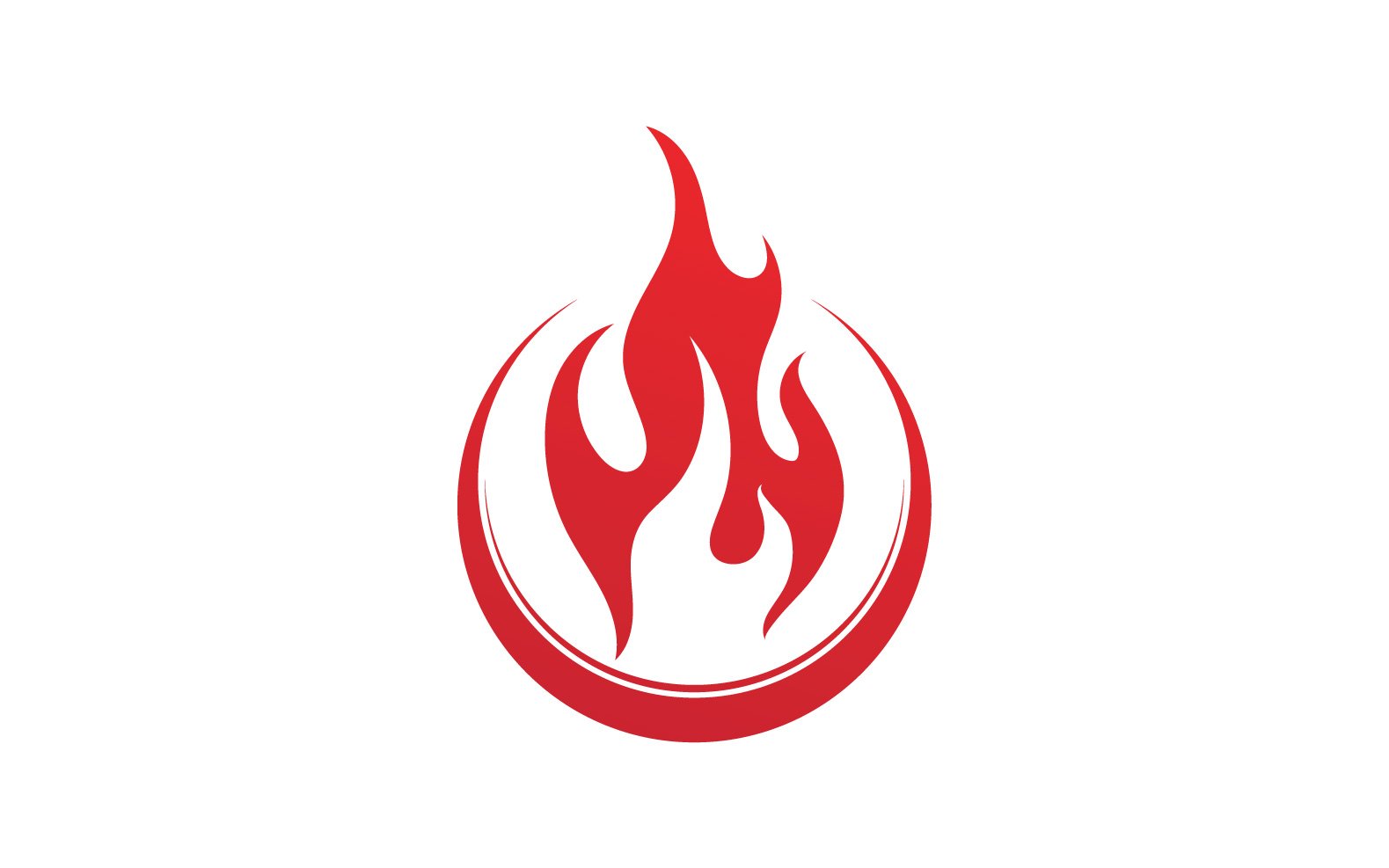 Template #242055 Fire Symbol Webdesign Template - Logo template Preview