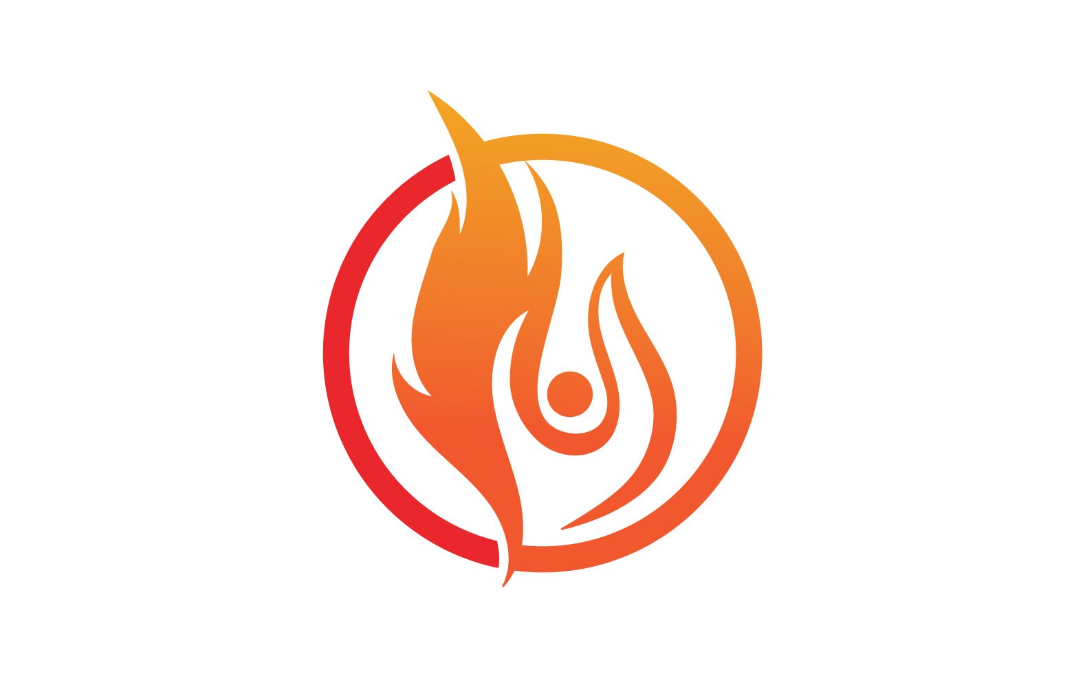 Template #242060 Fire Symbol Webdesign Template - Logo template Preview