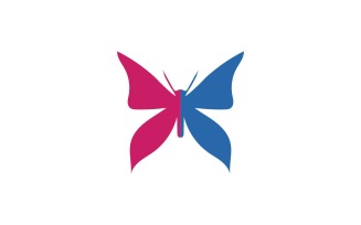 Butterfly Logo Elements Vector Eps V13