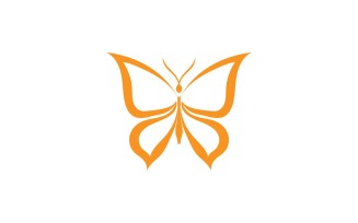 Butterfly Logo Elements Vector Eps V5