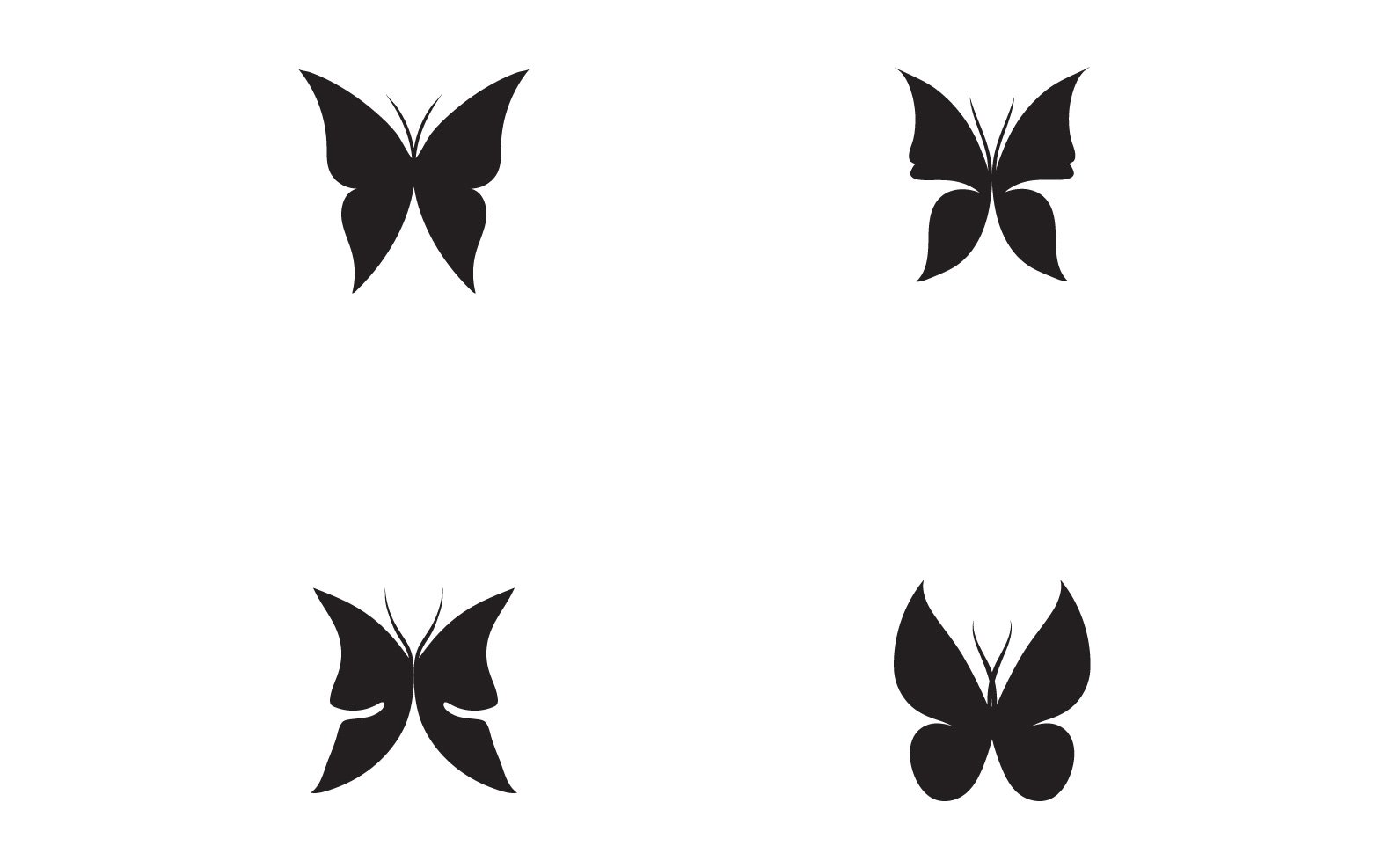 Template #242212 Design Butterfly Webdesign Template - Logo template Preview