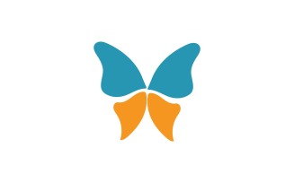 Butterfly Logo Elements Vector Eps V14