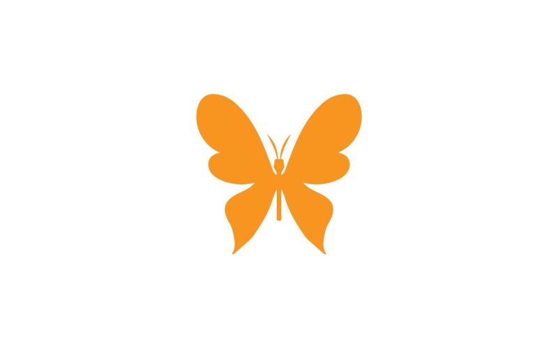 Butterfly Logo Elements Vector Eps V15 Logo Template
