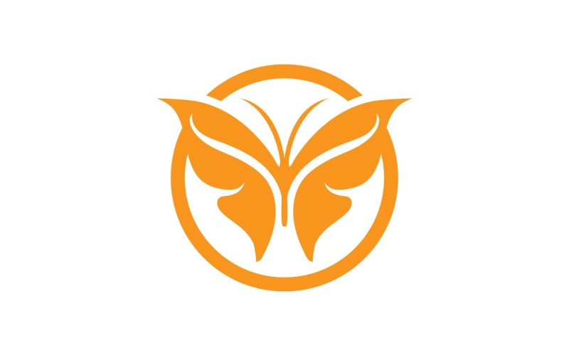 Butterfly Logo Elements Vector Eps V39 Logo Template
