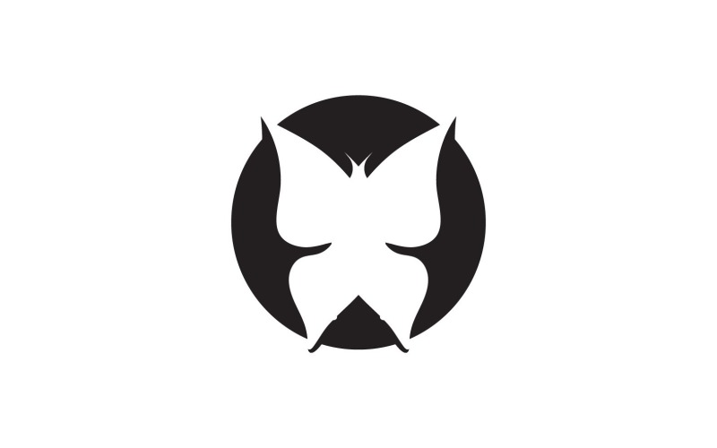 Butterfly Logo Elements Vector Eps V43 Logo Template