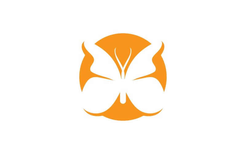 Butterfly Logo Elements Vector Eps V44 Logo Template