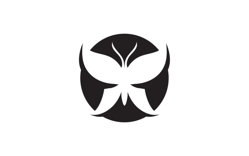 Butterfly Logo Elements Vector Eps V45 Logo Template