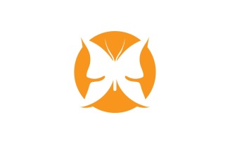 Butterfly Logo Elements Vector Eps V46