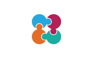 Group People Community Logo Elements V7
