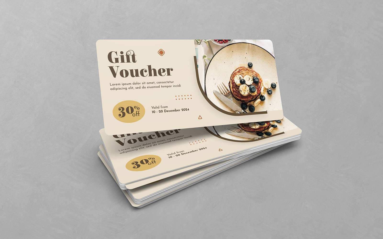 Kit Graphique #242394 Voucher Food Divers Modles Web - Logo template Preview