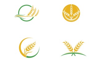 Weat Food Logo And Symbol Health V13