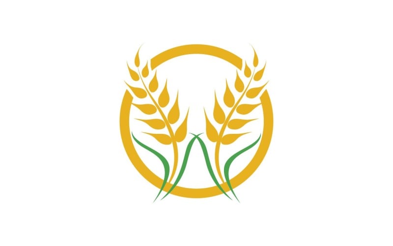 Weat Food Logo And Symbol Health V19 Logo Template