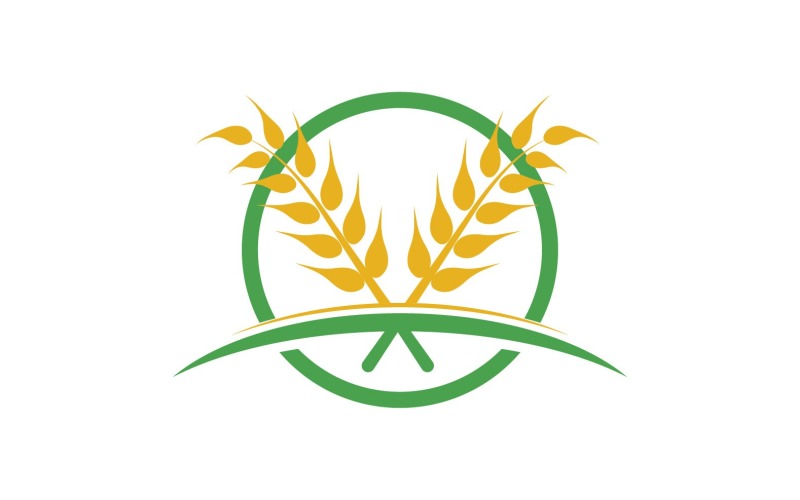 Weat Food Logo And Symbol Health V21 Logo Template