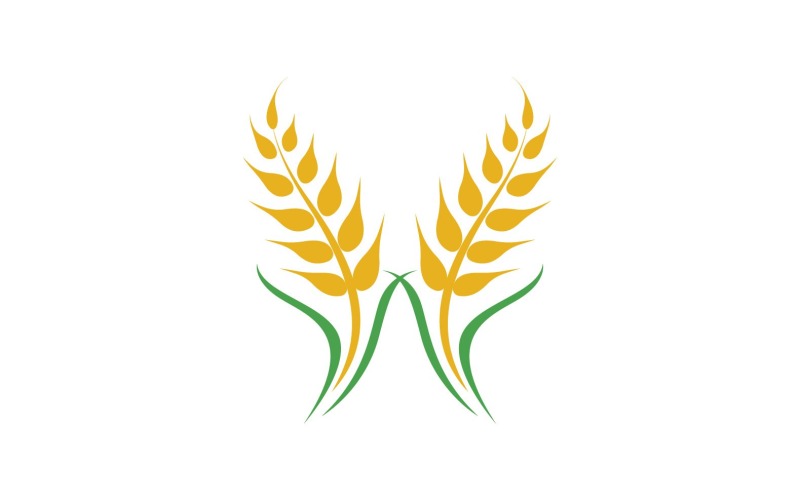 Weat Food Logo And Symbol Health V28 Logo Template